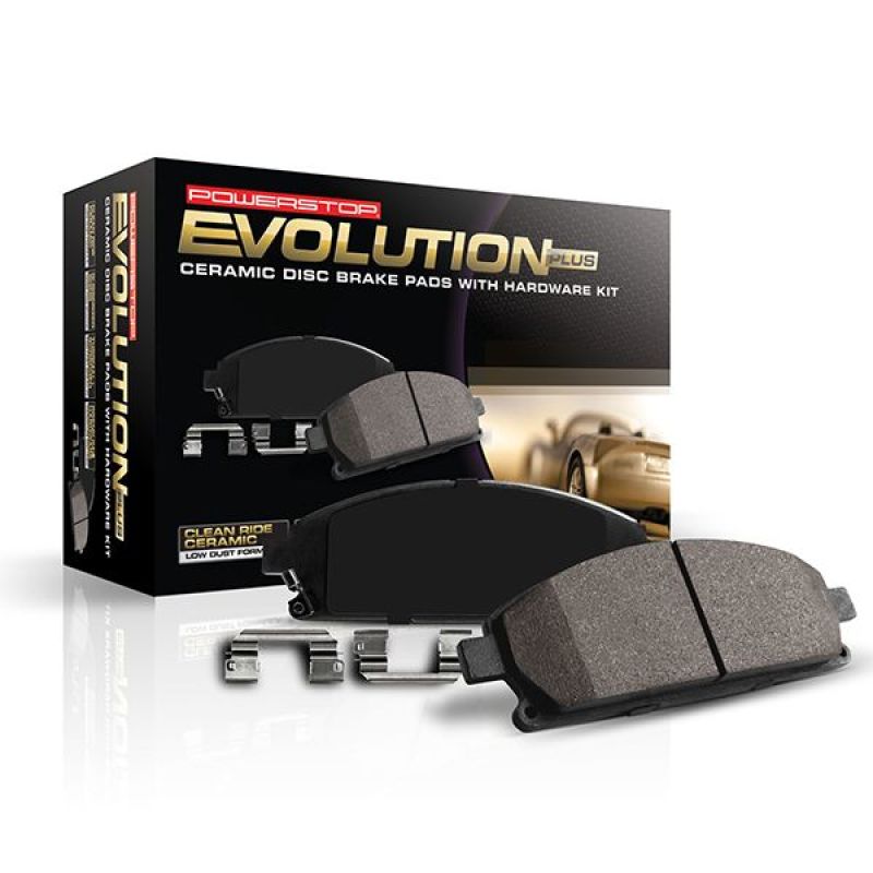 PowerStop Power Stop 2021 Genesis GV80 Rear Z17 Evo Ceramic Brake Pad w/Hardware