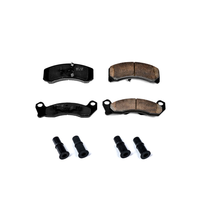 PowerStop Power Stop 90-91 Ford Country Squire Front Z17 Evolution Ceramic Brake Pads w/Hardware