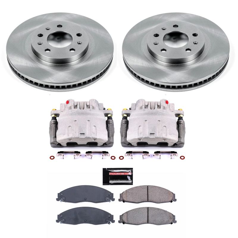 PowerStop Power Stop 03-07 Cadillac CTS Front Autospecialty Brake Kit w/Calipers