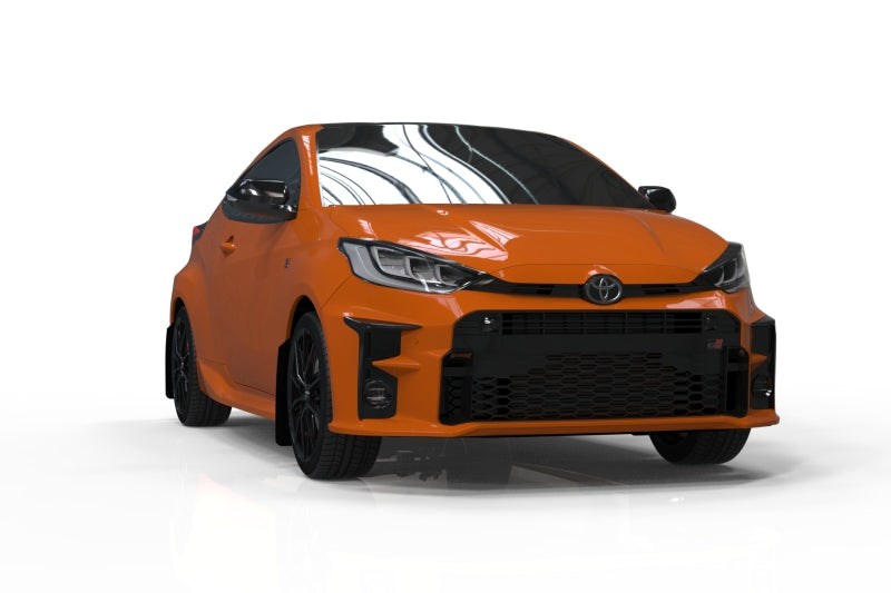 Rally Armor 20-26 Toyota GR Yaris Black Mud Flap w/Grey Logo