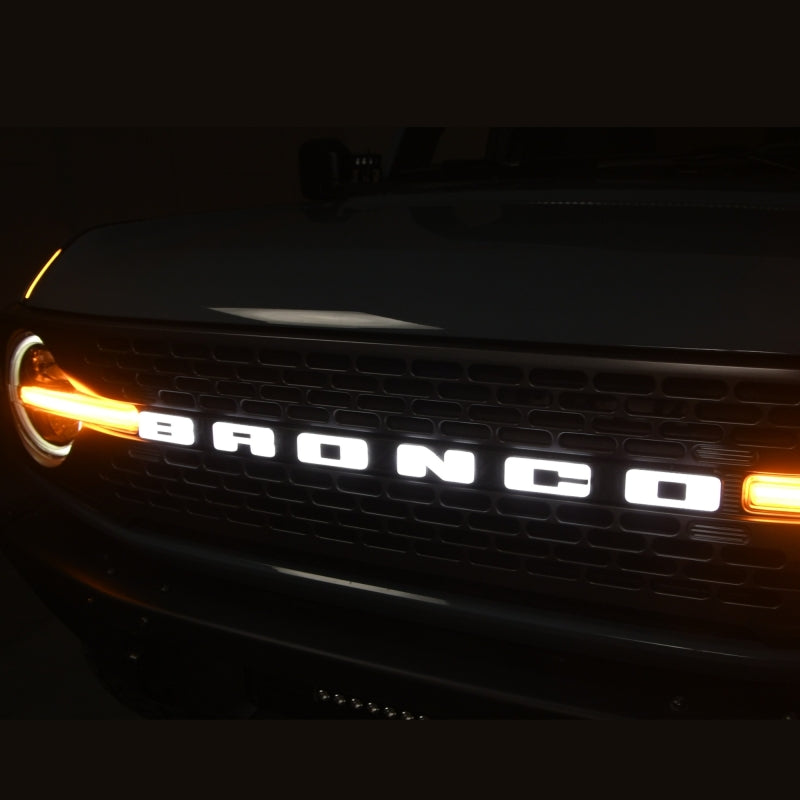 Putco Ford Bronco 21-23 Ford Bronco Emblem (Fits Models w/ Front Camera)