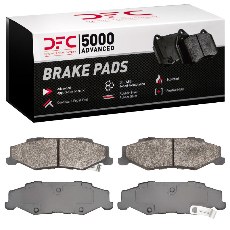DFC 97-13 Cadillac XLR Rear 5000 Advanced Semi Metallic Brake Pads