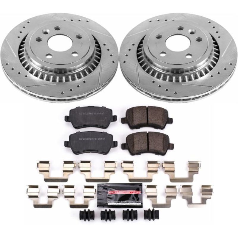 PowerStop Power Stop 10-17 Volvo XC60 Rear Z23 Evolution Sport Brake Kit