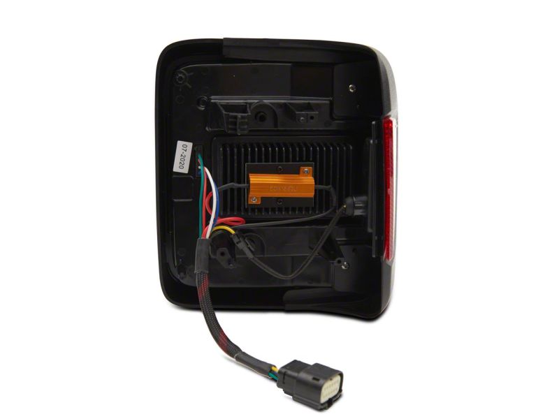 Raxiom 18-23 Jeep Wrangler JL LED Tail Lights- Black Housing (Smoked Lens)