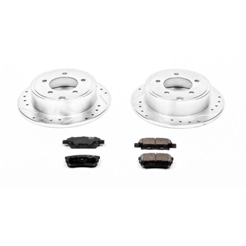 PowerStop Power Stop 11-14 Chrysler 200 Rear Z23 Evolution Sport Brake Kit
