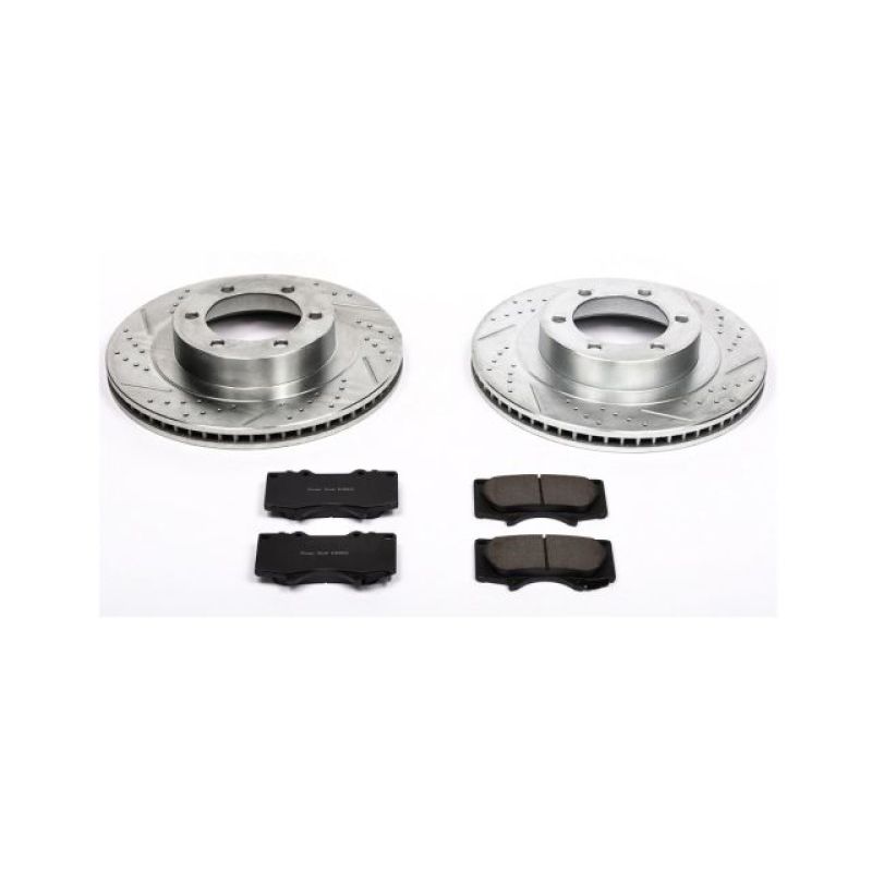 PowerStop Power Stop 03-09 Lexus GX470 Front Z23 Evolution Sport Brake Kit