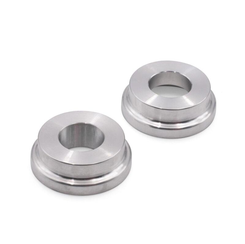 BLOX Racing BLOX 2-Piece Billet Aluminum Solid Shifter Bushing B-Series Transmissions - Silver