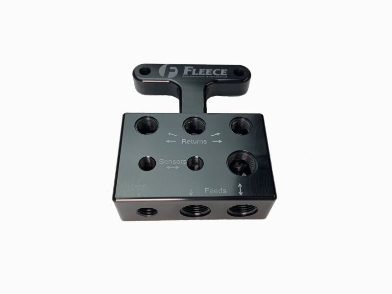 Fleece Performance 03-07 Dodge 5.9L / 07.5-09 6.7L Cummins 3rd Gen Fuel Distribution Block
