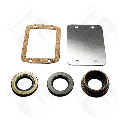 Yukon Gear & Axle Yukon Gear Dana 30 Disconnect Block-Off Kit (Incl. Seals and Plate)