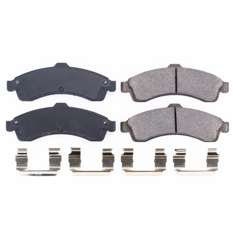 PowerStop Power Stop 04-05 Buick Rainier Front Z17 Evolution Ceramic Brake Pads w/Hardware