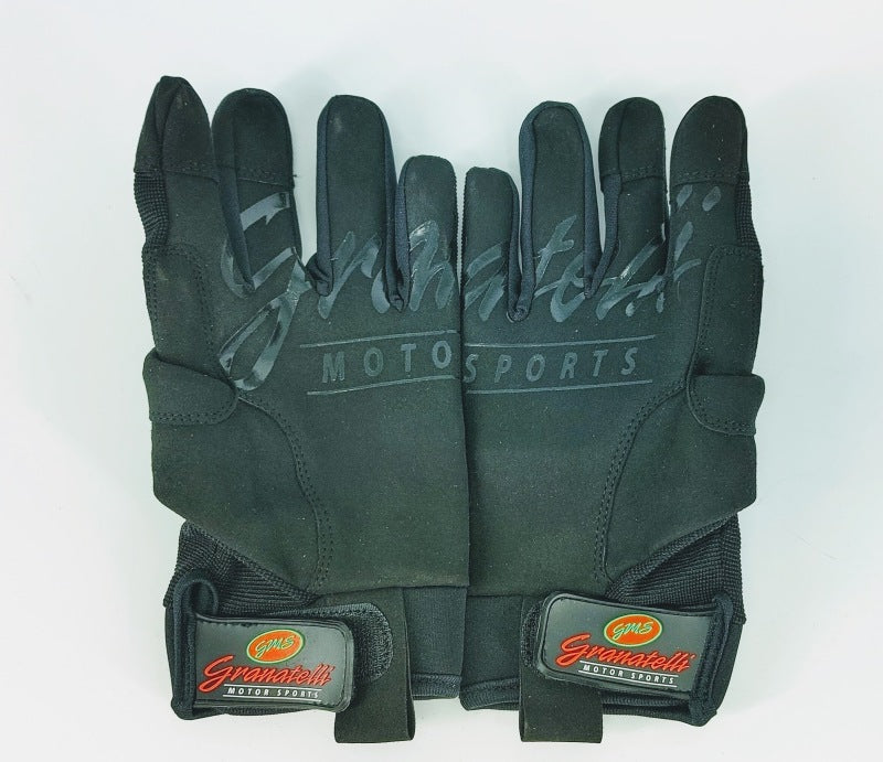 Granatelli Motor Sports Granatelli Large Mechanics Work Gloves - Black w/Touch Screen Finger Tips & Granatelli Logo