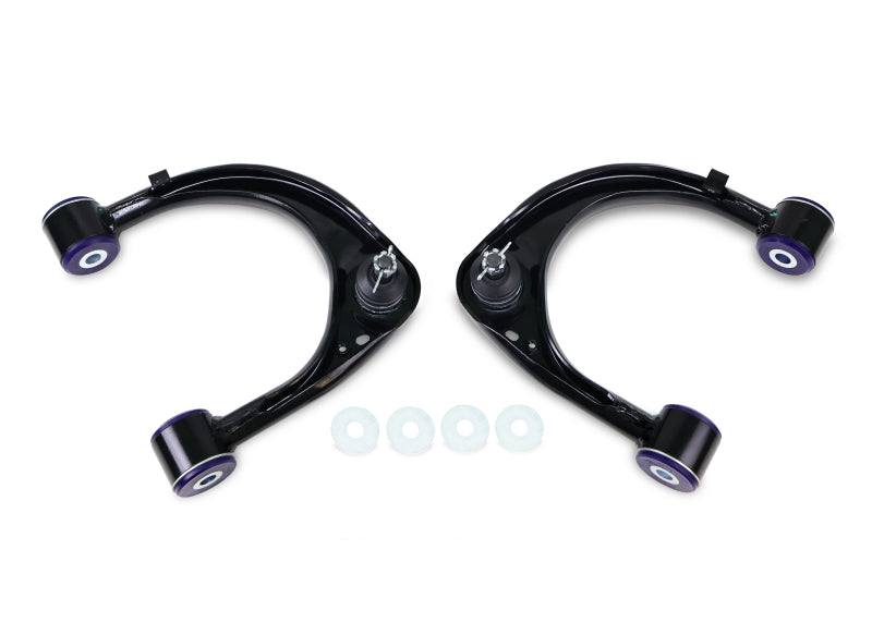 SuperPro 08-21 Toyota Land Cruiser Front Upper Control Arm Set