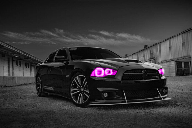 ORACLE Lighting Oracle Dodge Charger 11-14 Halo Kit - ColorSHIFT w/ Simple Controller