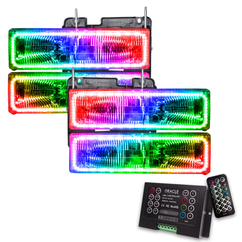 ORACLE Lighting Oracle 92-99 Chevrolet Suburban SMD HL - ColorSHIFT w/ 2.0 Controller