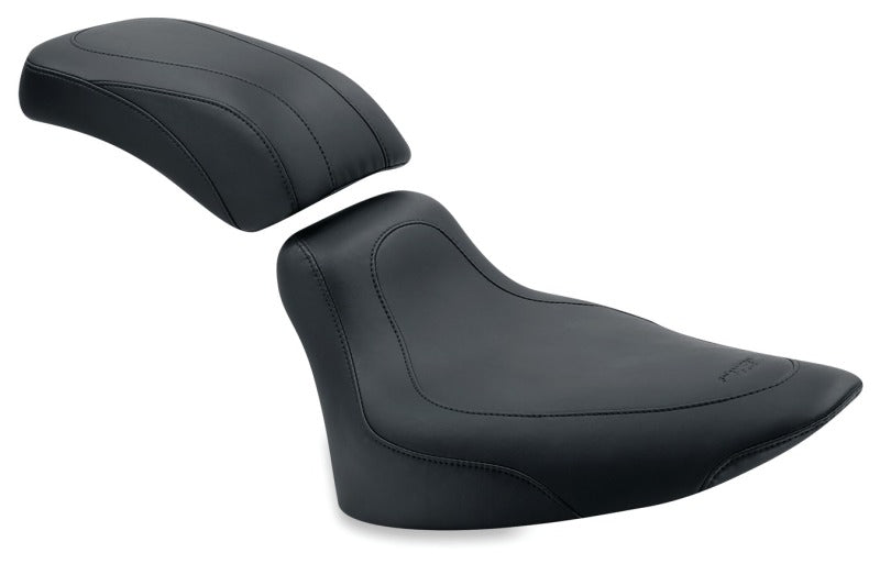 Mustang Motorcycle Mustang 84-06 Harley Standard Rear Tire Harley Tripper Solo Seat - Black