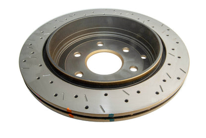 DBA 17-23 Nissan Armada Rear 4000 Series Drilled & Slotted Rotor