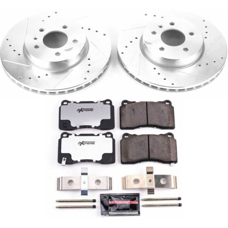 PowerStop Power Stop 13-18 Cadillac ATS Front Z26 Street Warrior Brake Kit