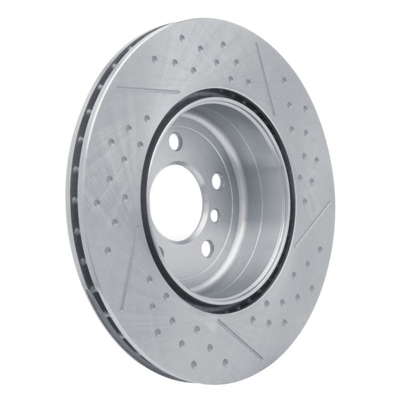 DFC 13-21 BMW 328i Rear Brake Rotor - Dimpled and Slotted