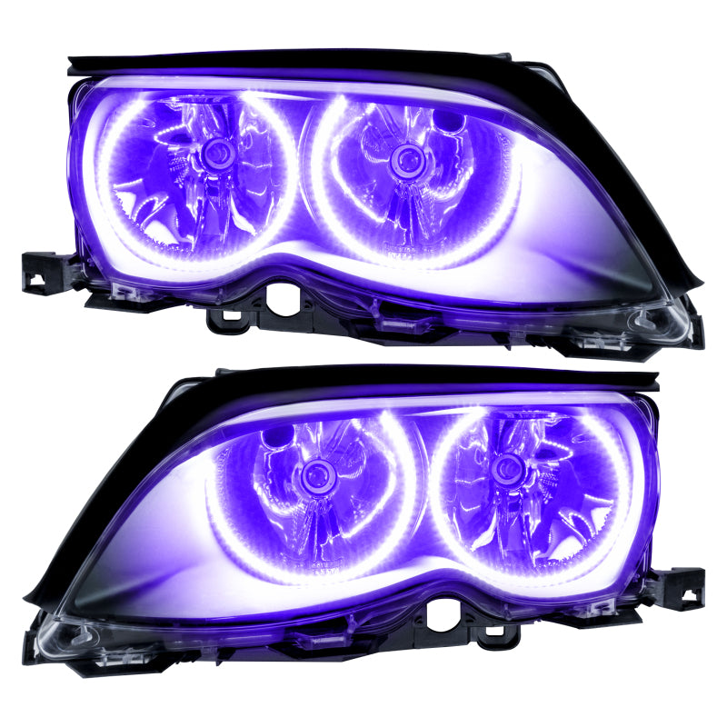 ORACLE Lighting Oracle 02-05 BMW 3 Series SMD HL - Black - ColorSHIFT w/o Controller