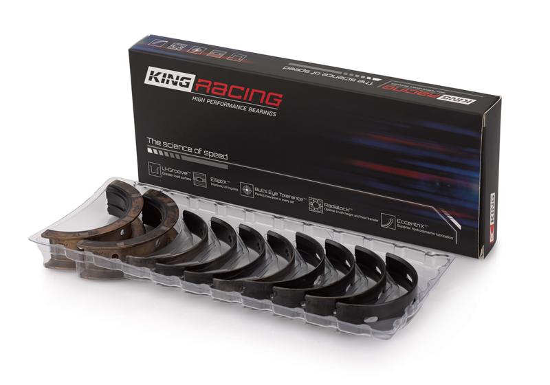 King Engine Bearings Ford Mustang Prod 302 Coyote Performance Main Bearing Set - Size STD