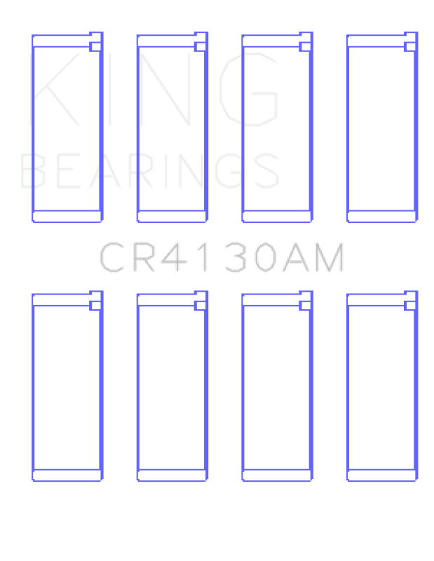 King Engine Bearings Daihatsu HC, HD (Size STD) Rod Bearing Set