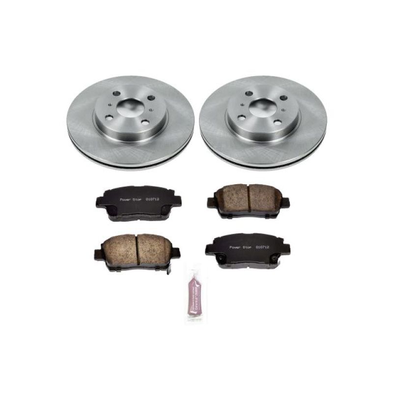 PowerStop Power Stop 01-05 Toyota Echo Front Autospecialty Brake Kit