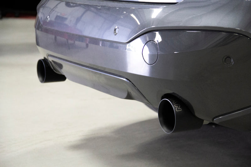 Dinan 16-23 BMW X1/X2 xDrive28i (F48/F39) Valved Axleback Exhaust System - Black Tips