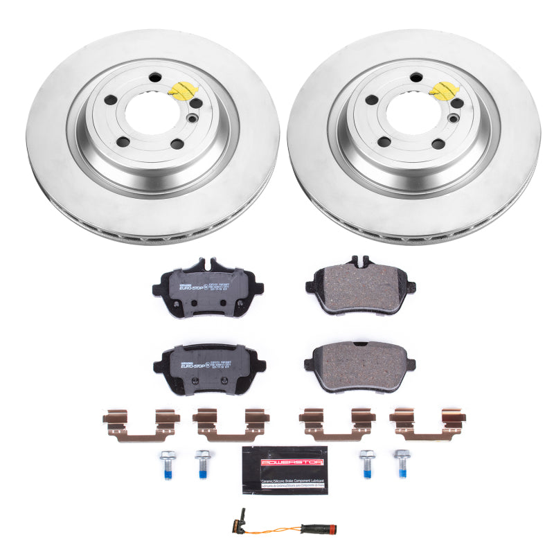 PowerStop Power Stop 15-16 Mercedes-Benz SL400 Rear Euro-Stop Brake Kit