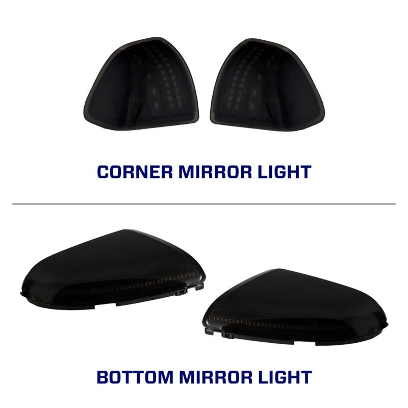 Form Lighting 2009 Ram LED Mirror Lights Corner (Pair)