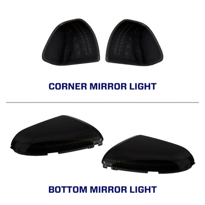 Form Lighting 2009 Ram LED Mirror Lights Corner (Pair)