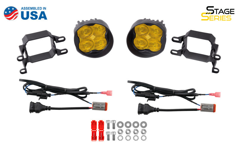 Diode Dynamics SS3 Max Type B Kit ABL - Yellow SAE Fog