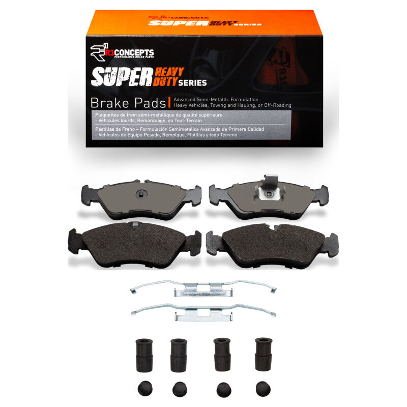 R1 Concepts R1 02-06 Dodge Sprinter 2500 Rear Super Duty Pads & Hardware Kit