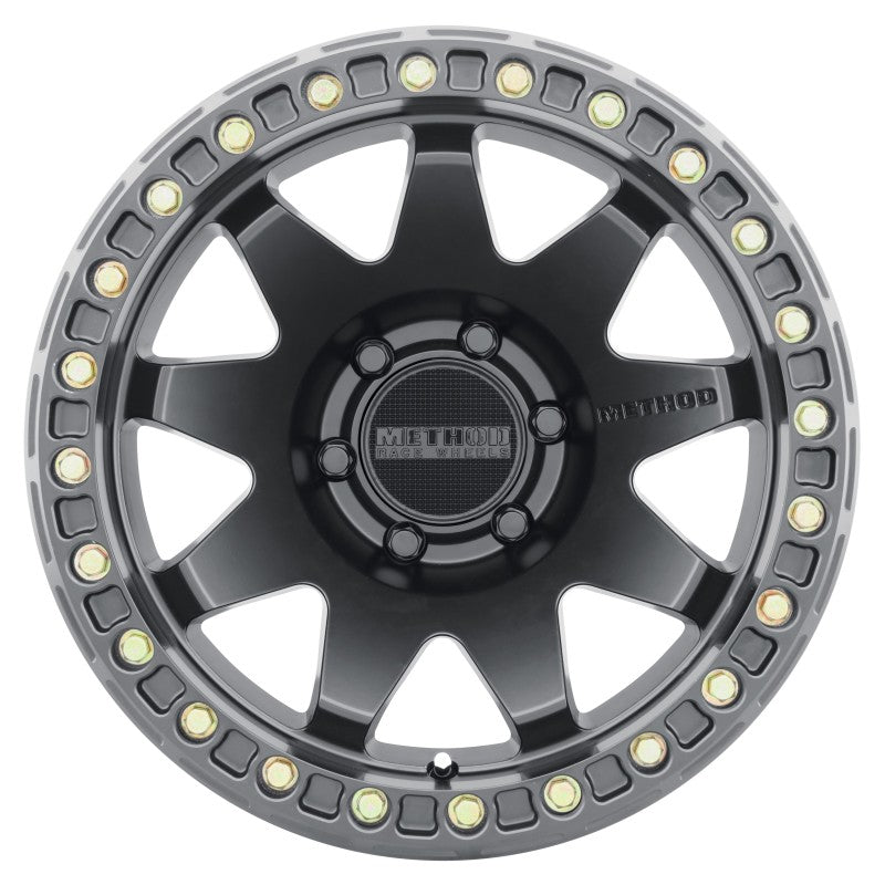 Method Wheels Method MR108 17x9 -44mm Offset 6x5.5 106.25mm CB Matte Black w/BH-H24125-38 Wheel