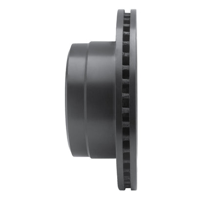 R1 Concepts R1 05-12 Ford F-350 Super Duty 4WD Rear Left Drilled & Slotted Black Brake Rotor