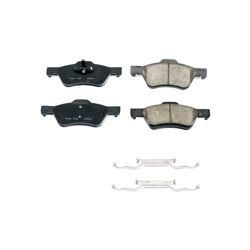 PowerStop Power Stop 10-12 Ford Escape Front Z17 Evolution Ceramic Brake Pads w/Hardware