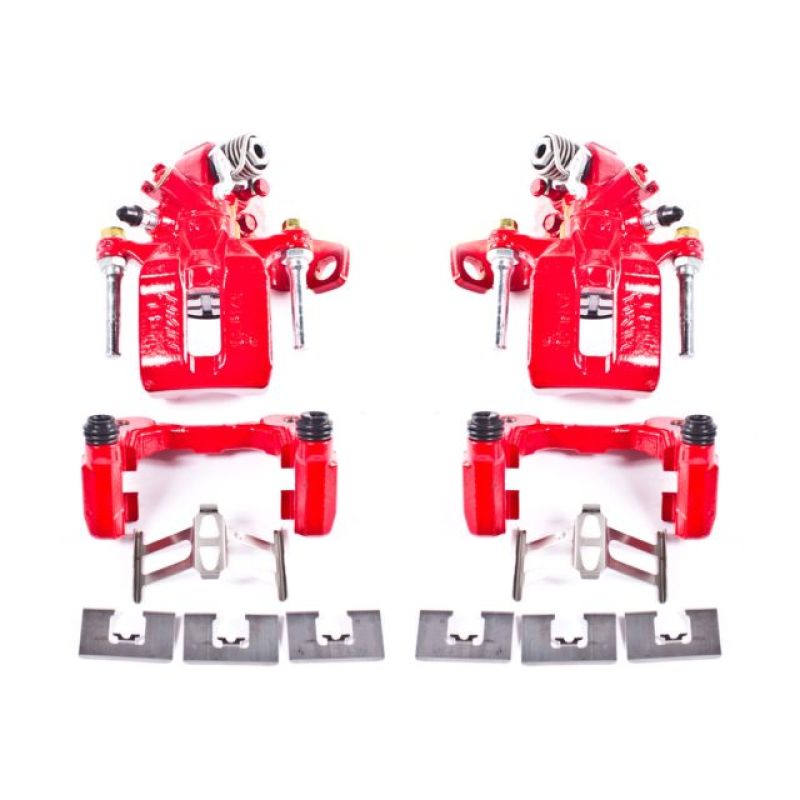 PowerStop Power Stop 06-11 Acura CSX Rear Red Calipers w/Brackets - Pair
