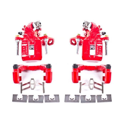 PowerStop Power Stop 06-11 Acura CSX Rear Red Calipers w/Brackets - Pair