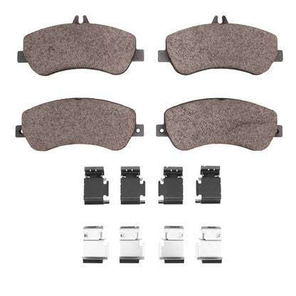 R1 Concepts R1 09-15 Mercedes-Benz GLK250 Front Optimum OE Pads & Hardware Kit
