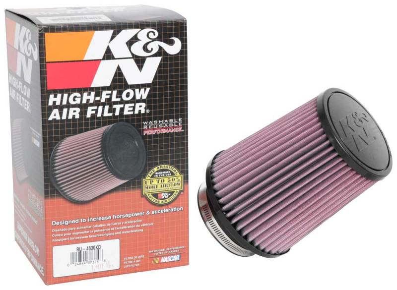 K&N Engineering K&N Universal Air Filter 3-1/2in Flange / 5-1/2in Base / 4-1/2in Top / 6-1/2in Height