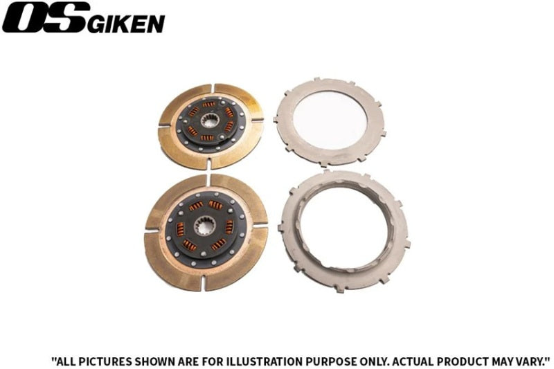 OS Giken Nissan DR30 FJ20E Skyline TS Twin Plate Clutch Overhaul Kit A