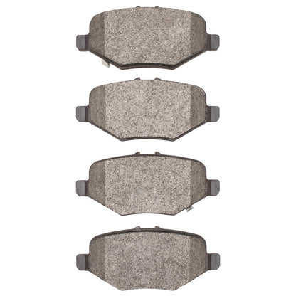 DFC 13-19 Ford Explorer Rear 5000 Advanced Semi Metallic Brake Pads