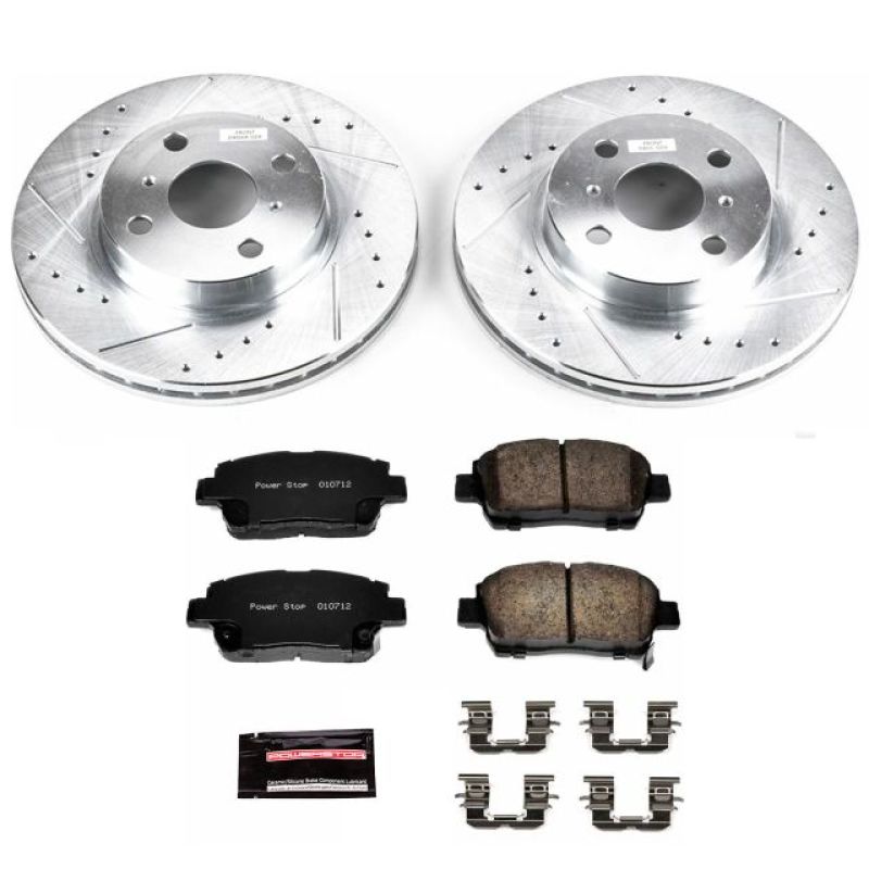 PowerStop Power Stop 01-03 Toyota Prius Front Z23 Evolution Sport Brake Kit