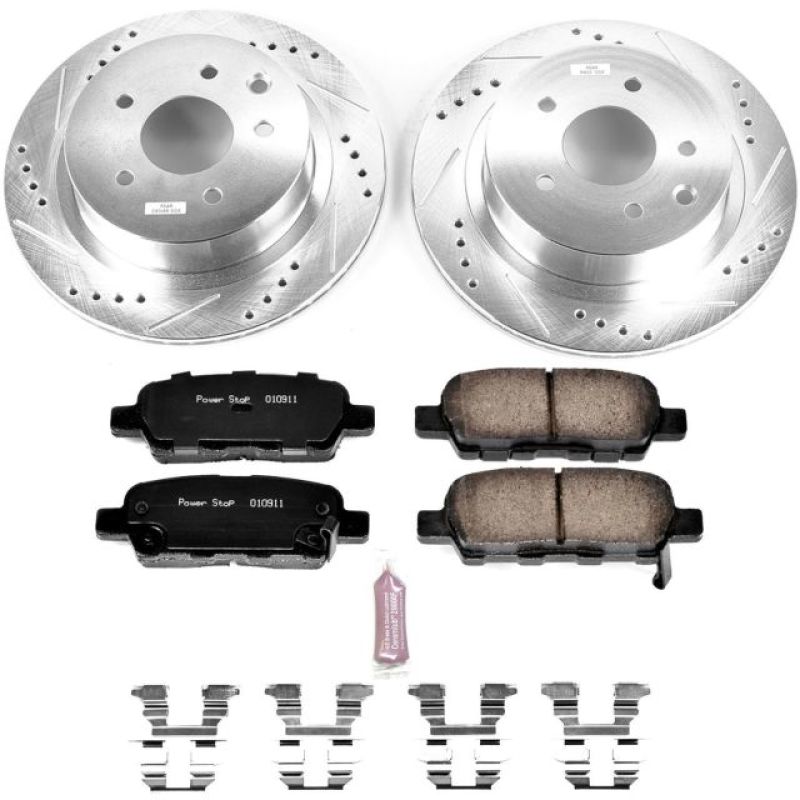 PowerStop Power Stop 14-17 Nissan Juke Rear Z23 Evolution Sport Brake Kit