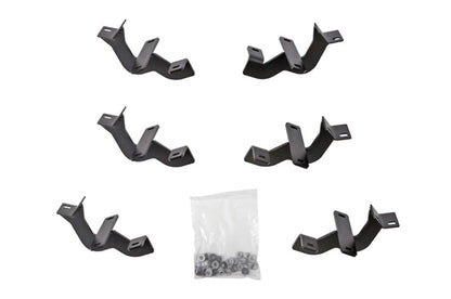 Dee Zee 15-23 Ford F-150/Super Duty Running Board Hex Side Step Bracket Kit