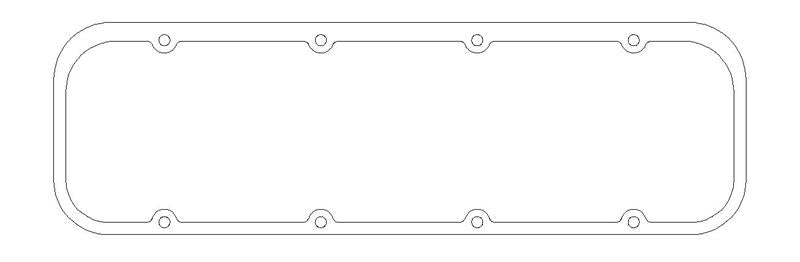 Cometic Gasket Cometic Chevrolet Gen-1 Small Block V8 .094in Fiber Valve Cover Gasket Splayed Valve Head