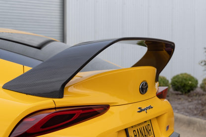 Dinan 20-26 Toyota GR Supra (A90/A91) Carbon Fiber High-Rise Rear Spoiler