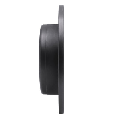 R1 Concepts R1 04-10 Chevrolet Epica (Mexico) Rear Right Drilled & Slotted Black Brake Rotor