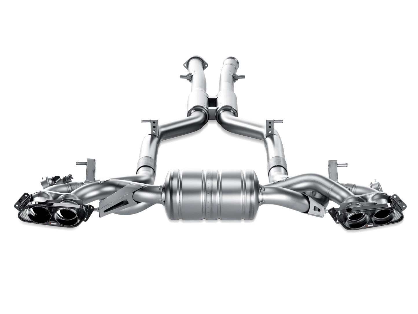 Akrapovič Evolution Line (Titanium) for Mercedes-AMG SLS Coupé/Roadster (C197/R197) 2010-2014