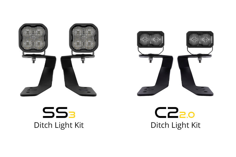 Diode Dynamics 18-21 Subaru Crosstrek Pro SS3 LED Ditch Light Kit - White Combo
