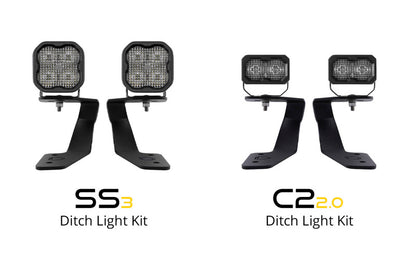 Diode Dynamics 18-21 Subaru Crosstrek Pro SS3 LED Ditch Light Kit - White Combo